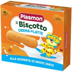 PLASMON BISCOTTO CREMA LATTE 8 PEZZI DA 40G