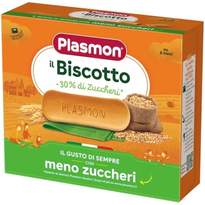 Plasmon Biscotto -30% Zucchero 320 G Biscotti Bimbi