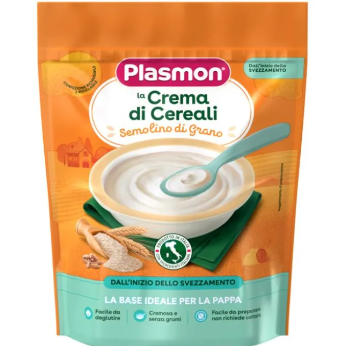 Plasmon Cereali Semolino Di Grano 200 G Creme E Minestrine