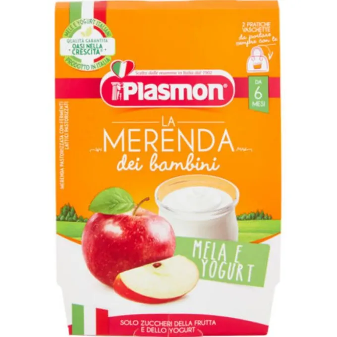 Plasmon La Merenda Nutri-Mune Mela E Yogurt Merende E Snack
