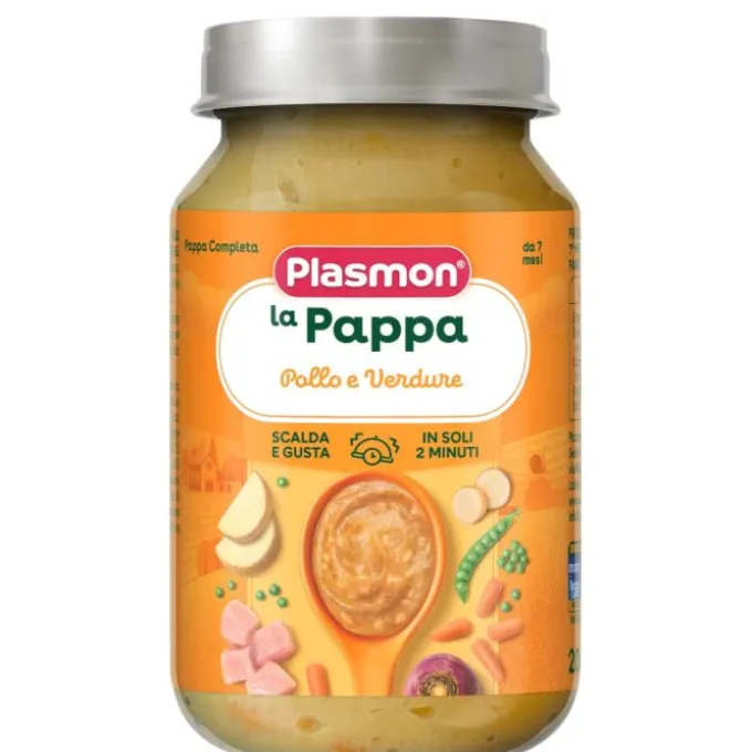 Plasmon La Pappa Pollo E Verdure 200 G Creme E Minestrine