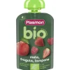 Plasmon Mela Fragola Lampone Bio Pouches 100 G Frutta