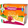 Plasmon Omogeneizzati Di Frutta Sapori Di Natura Alla Mela E Banana 4X100 G +4M