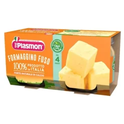 Plasmon Omogeneizzato Formaggino Fuso Classico 2 Vasetti Da 80 G Formaggio