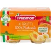 Plasmon Omogeneizzato 4 Frutti 2 X 80 G Frutta