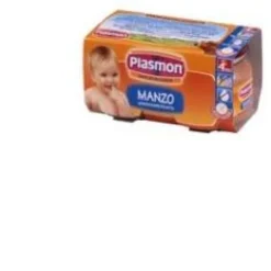 Plasmon Omogeneizzato Manzo 120 G X 2 Pezzi Carne
