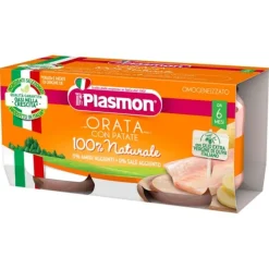 Plasmon Omogeneizzato Orata 2 Vasetti Da 80 G Pesce