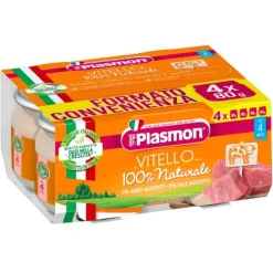 Plasmon Omogeneizzato Vitello 4X80 Gr Carne
