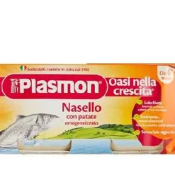 Plasmon Omogenizzato Nasello E Patate 2 Vasetti Per 80 G