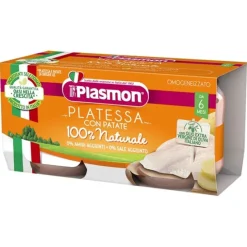 Plasmon Omogenizzato Platessa 2 Vasetti Da 80 G Pesce