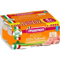 Plasmon Omogenizzato Pollo 4X80 G Carne