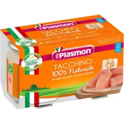Plasmon Omogenizzato Tacchino 2 Vasetti Da 120 G