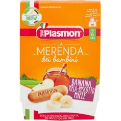 Plasmon Plasmon Merende Banana - Mela - Biscotto - Miele