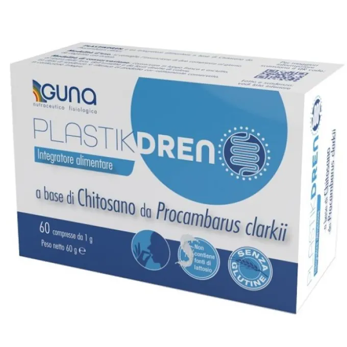 Plastikdren 60 Compresse Guna Ritenzione Idrica