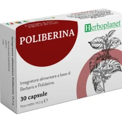 POLIBERINA INTEGRATORE PER BENESSERE INTESTINALE 30 COMPRESSE - INTEGRATORE ALIMENTARE