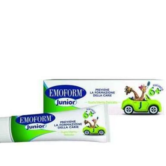 Polifarma Benessere Emoform Junior Dentifricio Bambini 6+ 75 Ml
