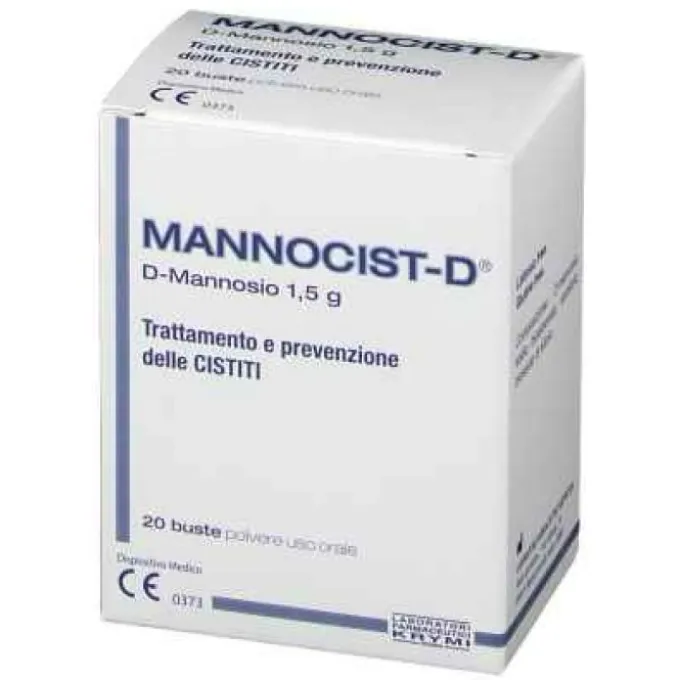 Polifarma Benessere Mannocist-D Integratore Vie Urinarie 20 Bustine Salute Intima Donna