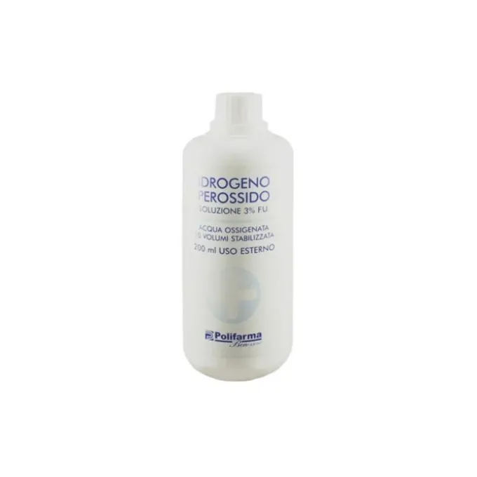 Polifarma Benessere Perossido Idrogeno 3% Disinfettante 200 Ml Materie Prime E Galenica