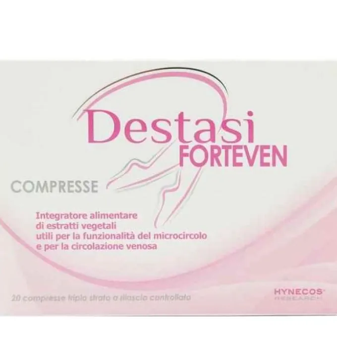 Pool Destasi Ven Integratore Circolazione E Gambe Pesanti 20 Compresse Integratori Venotonici