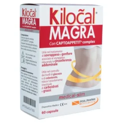 Pool Kilocal Magra Integratore Per Perdita Peso 60 Compresse Controllo Della Fame E Del Metabolismo