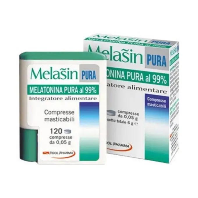 Pool Melasin Pura Integratore Sonno 120 Mini-Compresse