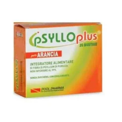 Pool Psylloplus Gusto Arancia Integratore Transito Intestinale 40 Bustine