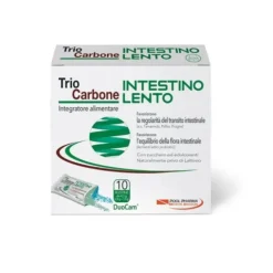 Pool Triocarbone Intestino Lento Integratore 10 Bustine Gonfiore