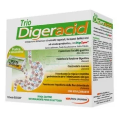 Pool Trio Digeracid Integratore Bruciore E Acidità 12 Bustine Acidita'
