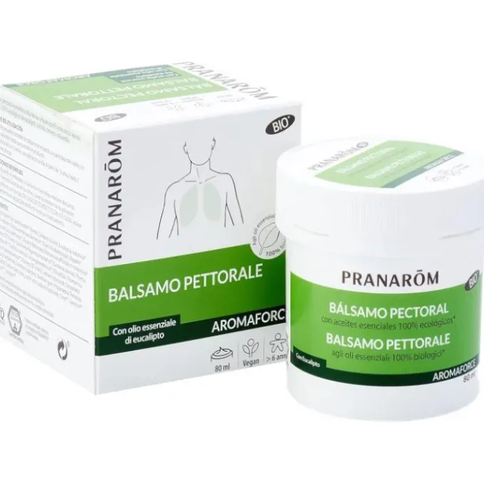 Pranarom Aromaforce Bio Balsamo Pettorale 80 Ml