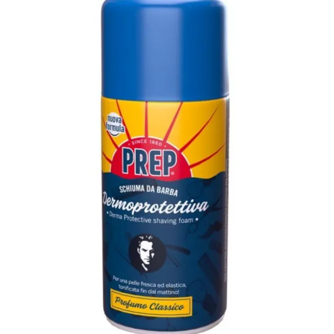 Prep Schiuma Barba Dermoprotettiva Profumo Classico 300 Ml Rasatura