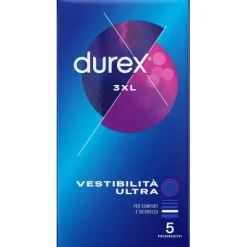 Preservativo Durex 3Xl Vestibilita' Ultra 5 Pezzi Preservativi