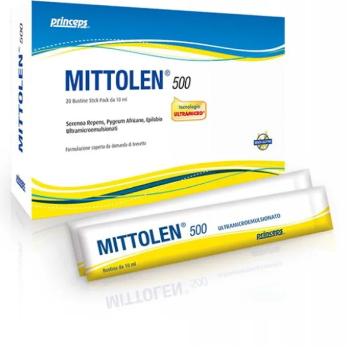Princeps Mittolen 500 20 Stick Pack Salute Intima Uomo