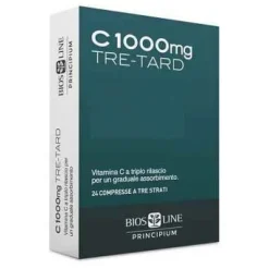 Principium C 1000 Mg Tre-Tard Integratore Sistema Immunitario 24 Compresse