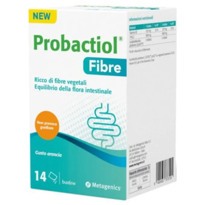 Probactiol Fibre 14 Bustine Regolarita E Depurazione