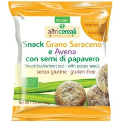 Probios Altricereali Snack Saraceno E Avena Con Semi Di Papavero 35G