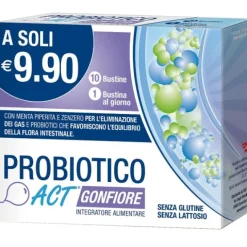 Probiotico Act Gonfiore 10 Bustine