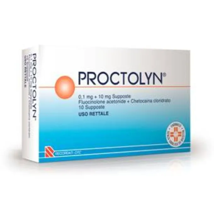 Proctolyn 10Supp 0,1Mg+10Mg