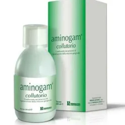 Professional Dietetics Aminogam Collutorio Protettivo Mucosa Orale 200 Ml