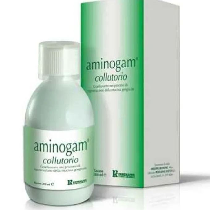 Professional Dietetics Aminogam Collutorio Protettivo Mucosa Orale 200 Ml