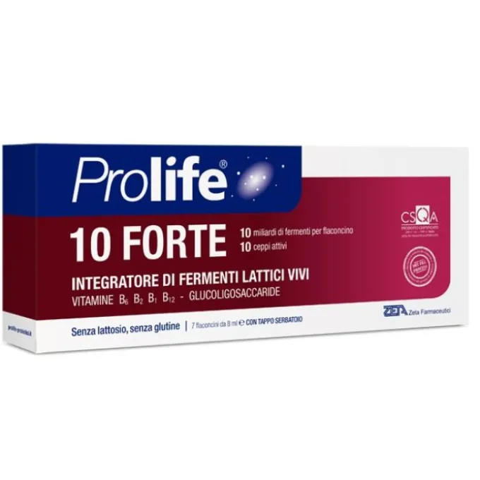 Prolife 10 Forte 7 Flaconcini Da 8 Ml Fermenti Lattici