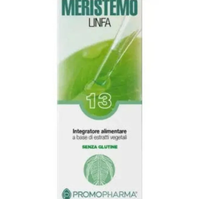 Promopharma Meristemo 13 Linfa Integratore Drenaggio Linfatico 100 Ml Omeopatia