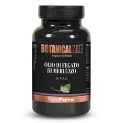 Promopharma Olio Fegato Merluzzo Botanical Mix 60 Perle Salute Del Cuore