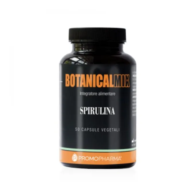 Promopharma Spa "Promopharma Spirulina Monoconcentrato Integratore Alimentare Senza Glutine 50 Capsule"