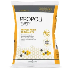 Propoli Evsp Caramelle Propoli Menta Eucalipto 65G Disinfettanti Bocca E Gola Pastiglie