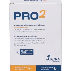 Pro2 Spray 20 Ml + 14 Stick Disinfettanti Bocca E Gola Spray