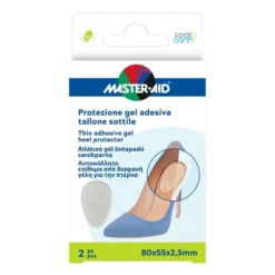 Protezione Adesiva Master-Aid Footcare Sottile Tallone 2 Pezzi F5