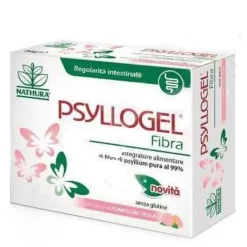 Psyllogel Fibra Integratore Intestinale Gusto Pompelmo Rosa Senza Zucchero 20 Bustine