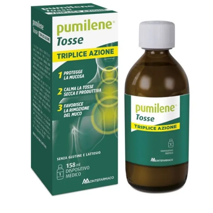 PUMILENE TOSSE SCIROPPO 158 ML - INTEGRATORE ALIMENTARE