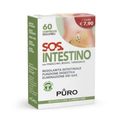 Puro Sos Intestino 60 Compresse Deglutibili