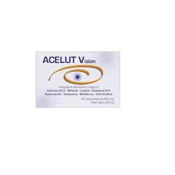 Quality Farmac Acelut Integratore 30 Compresse Patologie Oculari